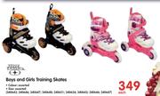 No Fear Boys And Girls Training Skates-Each