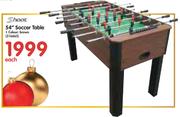 Shoot 54” Soccer Brown Table-Each