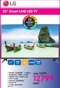 LG 55" UHD Smart TV 55JF680T-Each