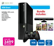 Xbox 360 4GB Kinect-Per Bundle