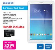 Samsung 9.6" Galaxy Tab E Tablet-Per Bundle