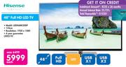 Hisense 48" FHD LED TV LEDN48K20DP-Each