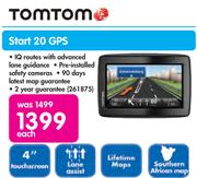 Tomtom Start 20 GPS-Each