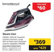 Bennett Read Steam Iron HIR200