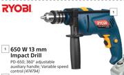 Ryobi 650 W 13mm Impact Drill PD-650
