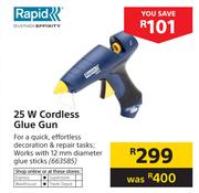 Rapid 25W Cordless Glue Gun