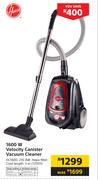 Hoover 1600W Velocity Canister Vacuum Cleaner HC1600