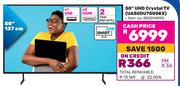 Samsung 127cm (50") UHD Crystal TV UA50DU7000KX