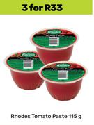 Rhodes Tomato Paste-For 3 x 115g