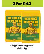 King Korn Sorghum Malt-For 2 x 1kg
