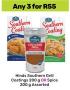 Hinds Southern Grill Coatings 200g Or Spice 200g Assorted-For Any 3