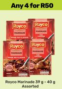 Royco Marinade Assorted-For Any 4 x 39g-40g
