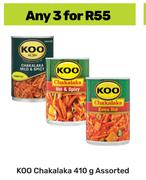 Koo Chakalaka Assorted-For Any 3 x 410g