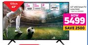 Samsung 43" (109cm) UHD Smart TV 43AU7000