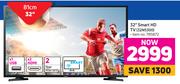 Samsung 32" (81cm) Smart HD TV 32N5300