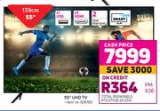 Samsung 55" (139cm) UHD TV