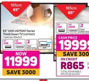 LG 65" (165cm) UHD UQ75001 Series ThinQ Smart TV
