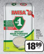 Iwisa Instant Porridge Assorted-1kg Each