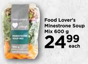 Food Lover's Minestrone Soup Mix-600g Each