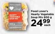 Food Lover's Hearty Vegetable Soup Mix-600g Each