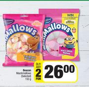 Beacon Marshmallows (Selected)-For Any 2 x 150g