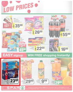 SPAR COUNTRY EASTERN CAPE : Here For you (24 August - 5 September 2021) Valid In Amahlathi, Bedford, Buffalo Flats, Cala, Centane, Hankey, Komga, Nemato, Patensie, Peddie, Zastron, Indwe, Kwa-Fetting, page 2