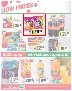 SPAR COUNTRY EASTERN CAPE : Here For you (24 August - 5 September 2021) Valid In Amahlathi, Bedford, Buffalo Flats, Cala, Centane, Hankey, Komga, Nemato, Patensie, Peddie, Zastron, Indwe, Kwa-Fetting, page 2