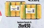Sweetcorn Punnets-For 2 x 4's