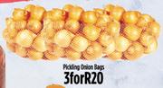 Pickling Onion Bags-For 3
