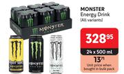 Monster Energy Drink (All Variants)-24 x 500ml