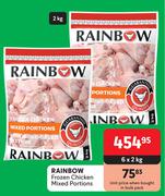 Rainbow Frozen Chicken Mixed Portions-6 x 2Kg