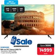 Samsung 190cm (75") Smart UHD TV 460799