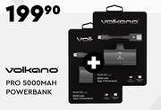 Volkano Pro 5000mAh Powerbank