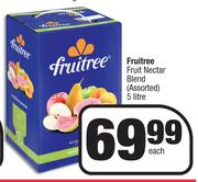 Fruitree Fruit Nectar Blend (Assorted)-5Ltr Each