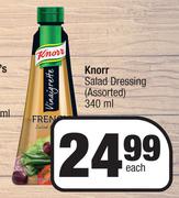 Knorr Salad Dressing (Assorted)-340ml Each 