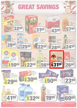 SPAR, SUPERSPAR & KWIKSPAR EASTERN CAPE (21 December 2021 - 2 January 2022) Valid In Spar: Acres, Cradock, Fleet, Superspar: Port Elizabeth, East London, Knysna, Kwikspar: Abbotsford, Butterworth, page 2
