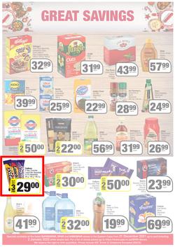 SPAR, SUPERSPAR & KWIKSPAR EASTERN CAPE (21 December 2021 - 2 January 2022) Valid In Spar: Acres, Cradock, Fleet, Superspar: Port Elizabeth, East London, Knysna, Kwikspar: Abbotsford, Butterworth, page 2