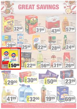 SPAR, SUPERSPAR & KWIKSPAR EASTERN CAPE (21 December 2021 - 2 January 2022) Valid In Spar: Acres, Cradock, Fleet, Superspar: Port Elizabeth, East London, Knysna, Kwikspar: Abbotsford, Butterworth, page 2