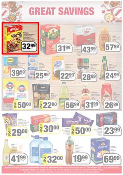 SPAR, SUPERSPAR & KWIKSPAR EASTERN CAPE (21 December 2021 - 2 January 2022) Valid In Spar: Acres, Cradock, Fleet, Superspar: Port Elizabeth, East London, Knysna, Kwikspar: Abbotsford, Butterworth, page 2