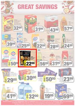 SPAR, SUPERSPAR & KWIKSPAR EASTERN CAPE (21 December 2021 - 2 January 2022) Valid In Spar: Acres, Cradock, Fleet, Superspar: Port Elizabeth, East London, Knysna, Kwikspar: Abbotsford, Butterworth, page 2