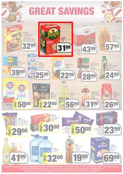 SPAR, SUPERSPAR & KWIKSPAR EASTERN CAPE (21 December 2021 - 2 January 2022) Valid In Spar: Acres, Cradock, Fleet, Superspar: Port Elizabeth, East London, Knysna, Kwikspar: Abbotsford, Butterworth, page 2