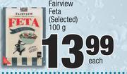 Fairview Feta (Selected)-100g Each