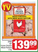 Spar IQF Frozen Chicken Mixed Portions-5Kg Each