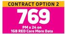 Apple iphone 12 64GB Smartphone-On 1GB Red Core More Data (24 Months)