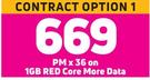 Apple iphone 13 128GB Smartphone-On 1GB Red Core More Data (36 Months)