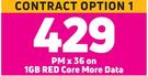 Apple iphone 11 64GB Smartphone-On 1GB Red Core More Data (36 Months)