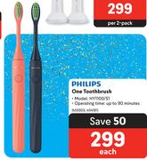 Philips One Toorthpaste HY1100/51 453903, 454181-Each