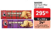 Bakers Eet Sum Mor Biscuits (All Varints)-12 x 200g
