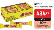 0Nestle Tex Chocolate Bars-40's