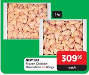 New Era Frozen Chicken Drumsticks Or Wings-5Kg Each